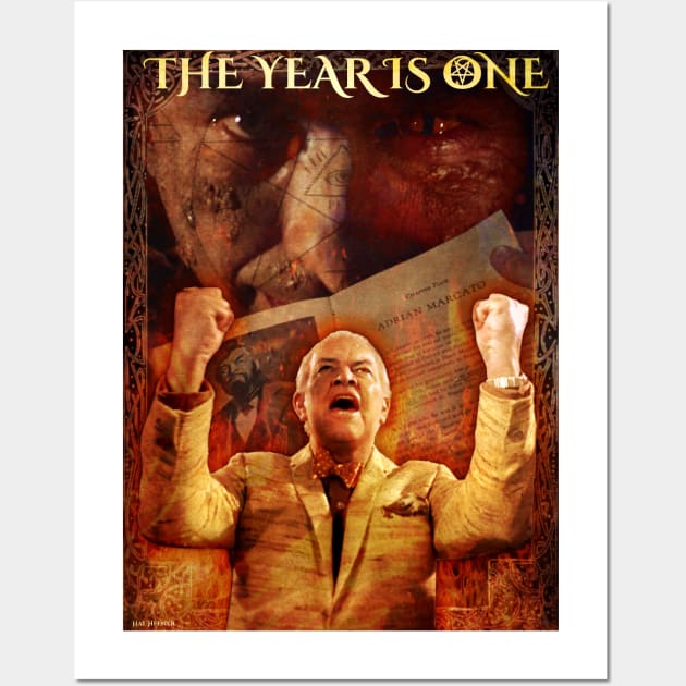 THE YEAR IS ONE!  - Rosemary's Baby Wall Art by HalHefner